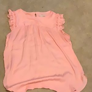 Loft silk top size M.